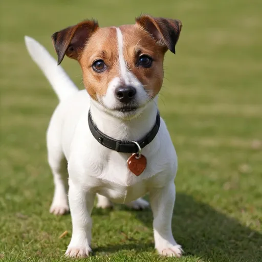 Prompt: A cute jack Russell dog