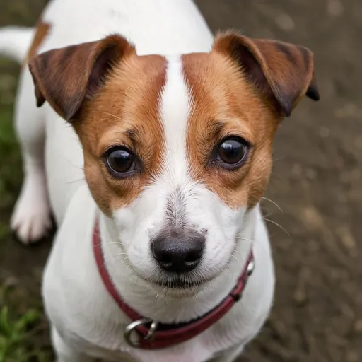 Prompt: A cute jack Russell dog