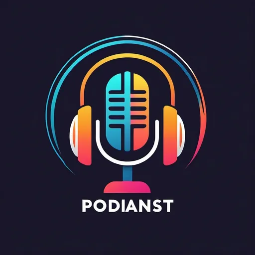 Prompt: Crie a logo de um podcast
