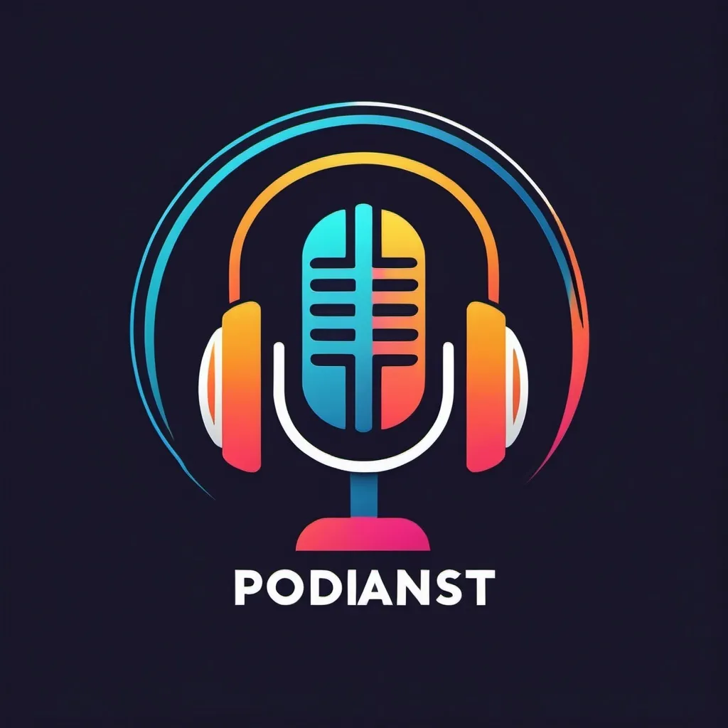 Prompt: Crie a logo de um podcast
