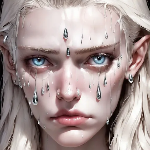 Prompt:  cyclopes with silver tears 
