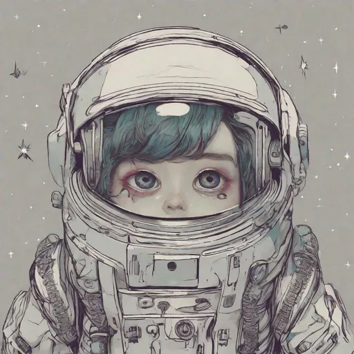 Prompt: Out of this world with an under tone of eyes watching
 
