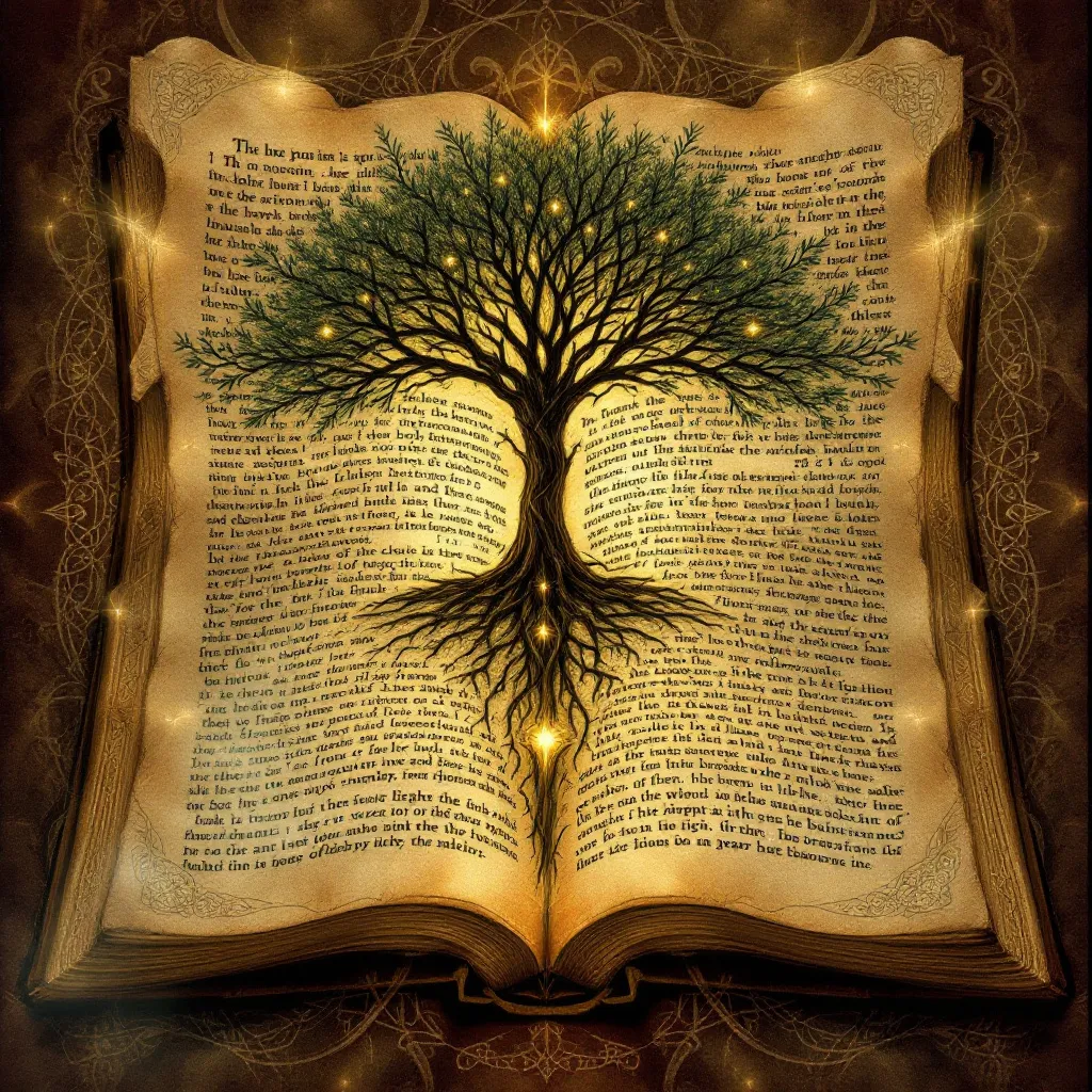 Prompt: o lado escondido da biblia