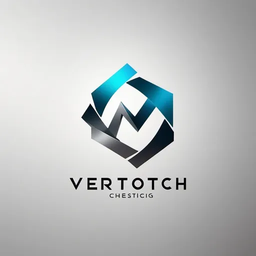 Prompt: Logo design for Vertotech, modern and sleek design, professional, high-quality, minimalist, futuristic, metallic tones, 3D rendering, clean lines, geometric shapes, polished finish, bold and impactful, corporate branding, cutting-edge, innovative, top-tier quality, professional lighting