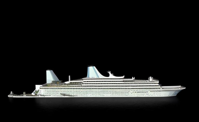 Prompt: ,realistic oceanliner (Image)