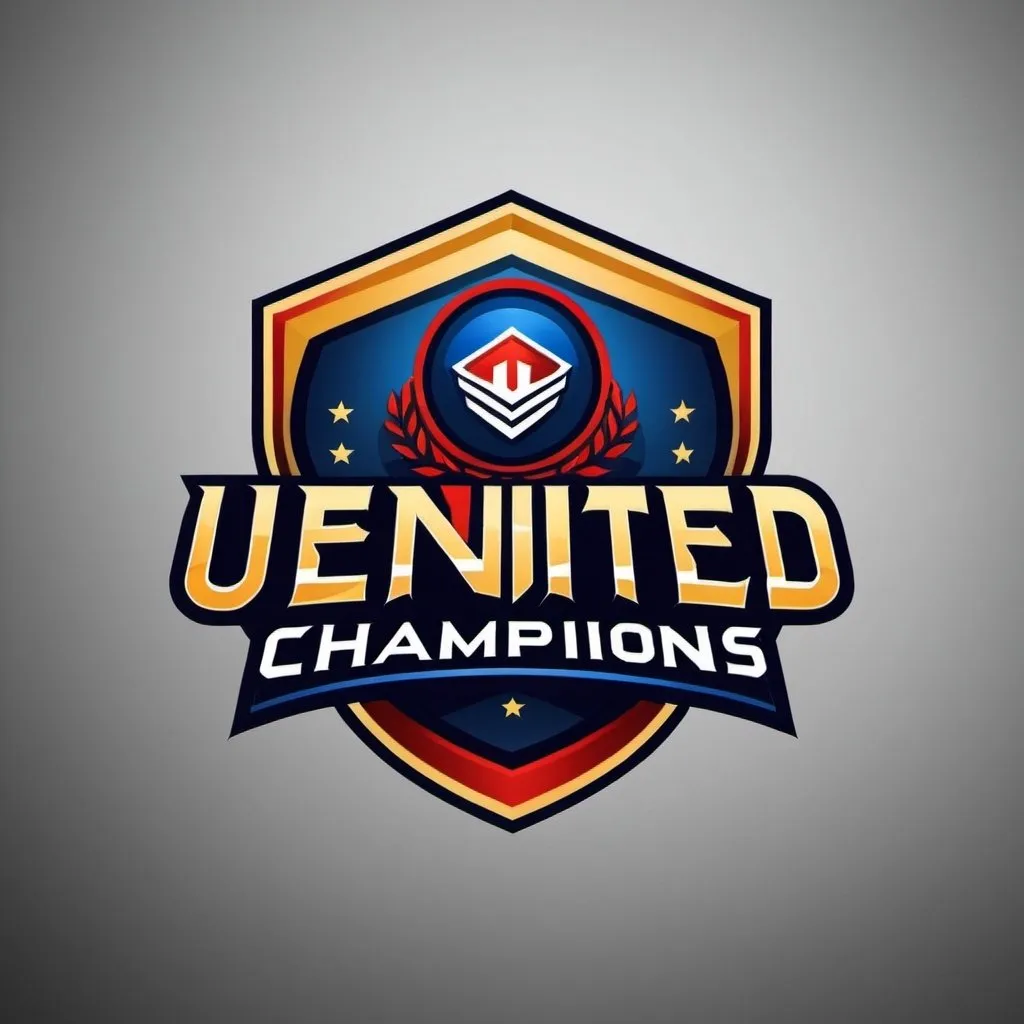 Prompt: logo for eSports Gaming team Name "United Champion eSports"