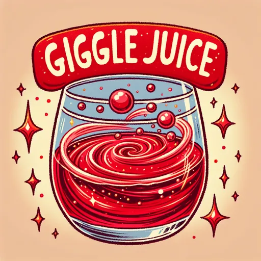 Prompt: red giggle juice 