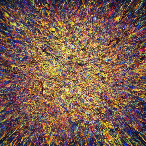 Prompt: abstract vomit swirl in digital eternity


