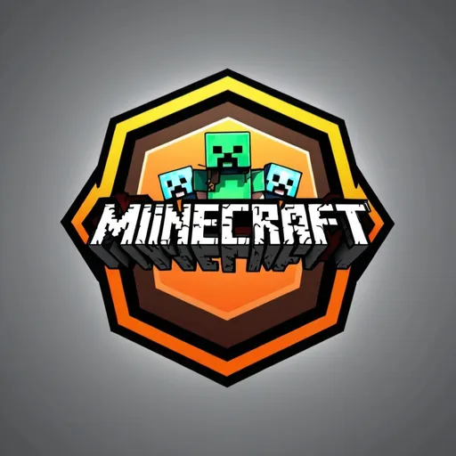 Prompt: Logo Server Minecraft