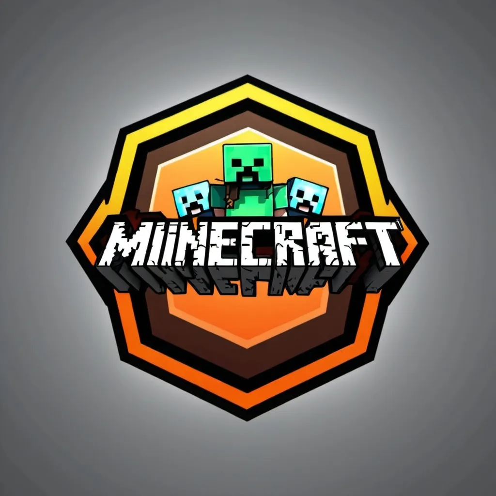 Prompt: Logo Server Minecraft