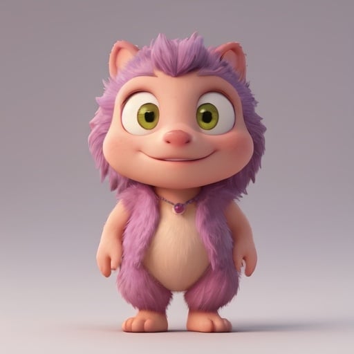 Prompt: purple Hedgehog