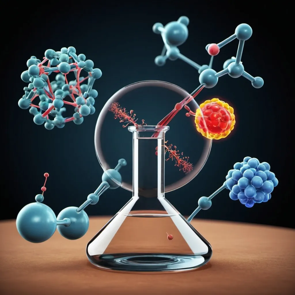 Prompt: Physicis and biology and chemistry compound