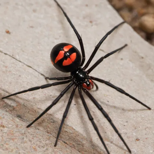 Prompt:  a Mediterranean black widow
