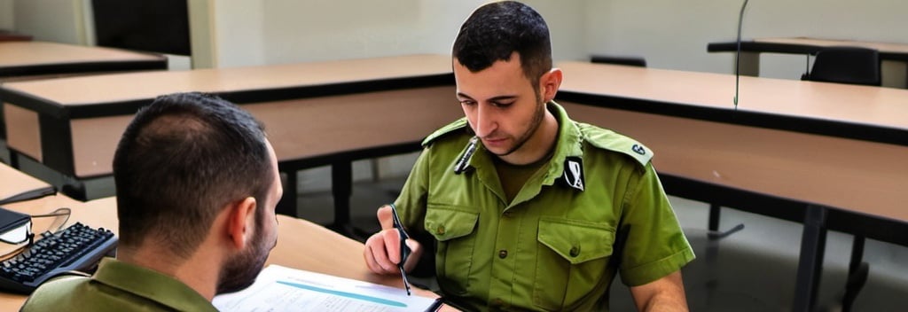 Prompt: IDF soldier doing QA (Quality assurance)