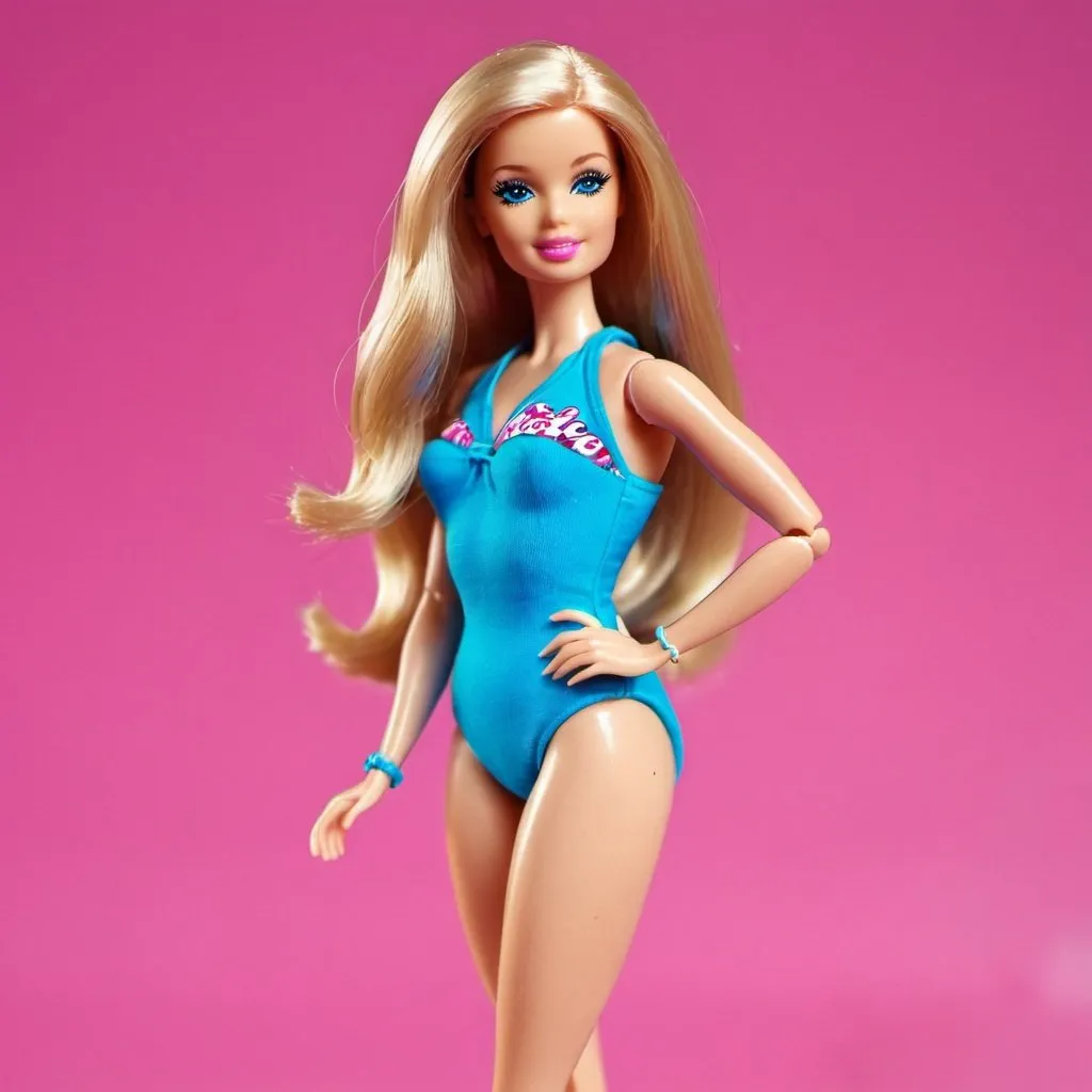 Prompt: 


barbie in a swimsuit

