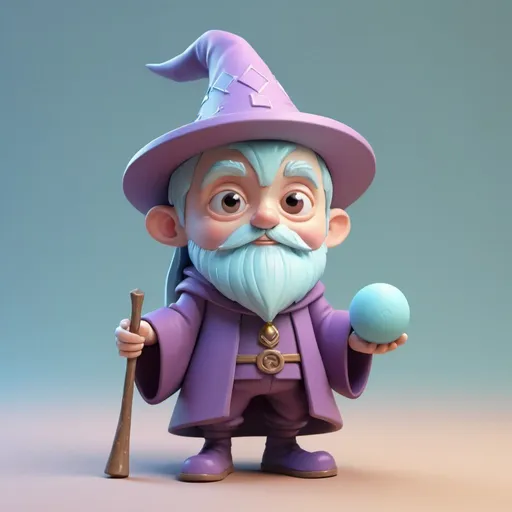 Prompt: Tiny wizard with a hat
toy, standing
character, soft smooth
lighting, soft pastel
colors, skottie young,
3d blender render,
polycount, modular
constructivism, pop
surrealism, physically
based rendering