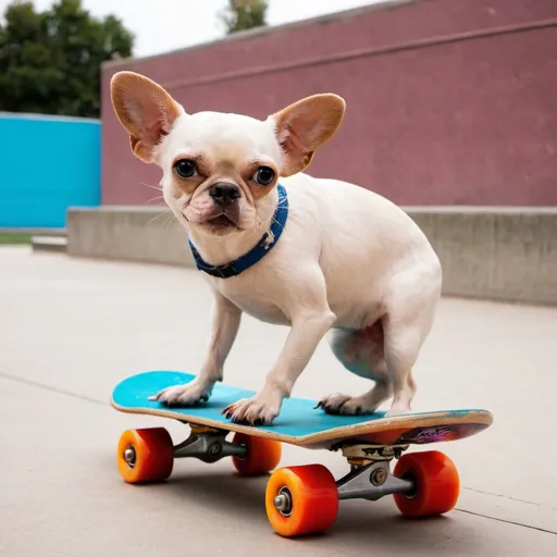 Prompt: A skateboarding Betty 