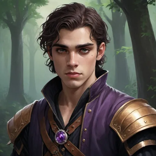 Prompt: Cardan is the youngest son of High King Eldred. Of all the faeries, he is especially cruel to Jude, whom he hates because he does not think she belongs in Faerieland. Cardan is friends with Nicasia, Locke, and Valerian and operates as the ringleader of their group. Usually Cardan does not behave violently; rather, he instructs others to perform violent acts on his behalf. However, despite his cruel behavior, Cardan does have limits. For instance, he helps Jude after his friends force a faerie apple down her throat. He also has no interest in fighting, much to the chagrin of Balekin, who beats him because of his poor work with a sword. Near the end of the novel, Cardan admits that he hates Jude, in part, because he is in love with her and does not want to be. However, his love for Jude does not necessarily override his hatred for her. At the end of the novel, after Jude manages to take control of Cardan for a year and a day, Cardan implies he will punish Jude once he is no longer under her command. - Artwork in the style of Charles Marion Russell