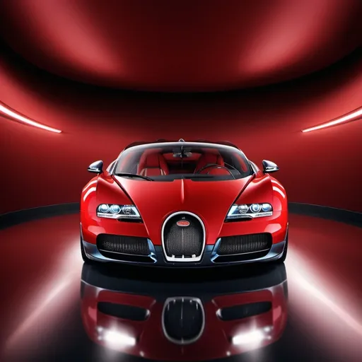 Prompt: (bugatti wallpaper), striking red tones, deep crimson shades, luxurious automotive aesthetic, sleek curves and sharp lines, dynamic lighting highlights reflections, modern and elegant design, high-quality detail, ideal for a sporty backdrop, vibrant atmosphere, stunning visuals for car enthusiasts, ultra-detailed, captivating composition.