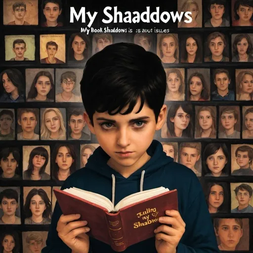 Prompt: The book called My Shadows is about youth issues