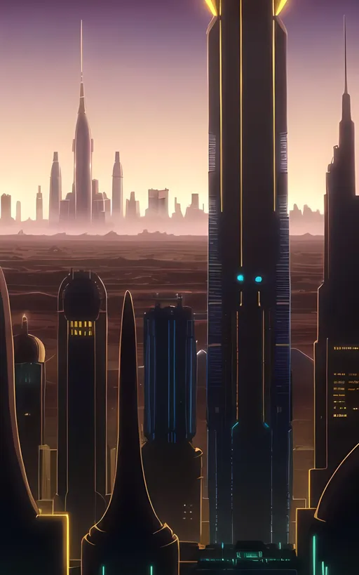 Prompt: Metropolis Enormous Labyrinth City Skyline, Wes Anderson Inspired, Dune Inspired Space City, Arid City Region, Futuristic Buildings, Perfect Composition, Desert, Steampunk Retro Futuristic Sandy Space Background, Nobody in Background, Moons