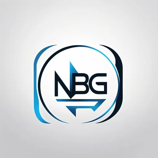 Prompt: create a logo for editting documents with AI  for company named NBG, do not write any text than the NBG

