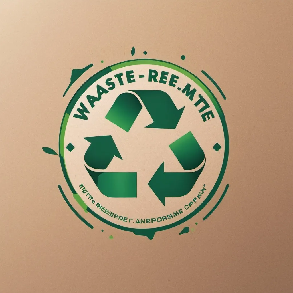 Prompt: Design a modern and eco-friendly logo for "Waste-Re Corporation", a recycling and waste management company. The logo should include a stylized, abstract representation of recycled paper and earth-friendly elements. Use green and blue colors to symbolize sustainability and trust. Incorporate clean, bold text for the company name "Waste-Re Corporation" with a contemporary font. The design should convey innovation, environmental responsibility, and professionalism. Aim for a simple yet memorable visual that can be easily recognizable. Target medium: digital and print