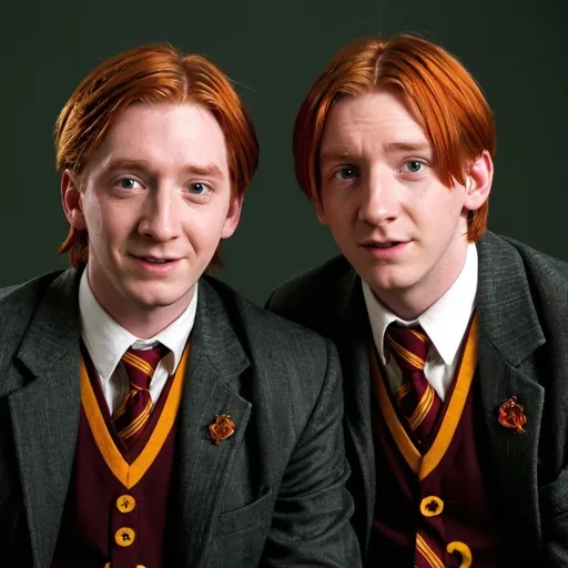 Prompt: Fred & George Weasley