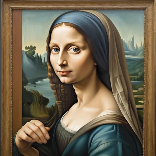 Prompt: La Gioconda