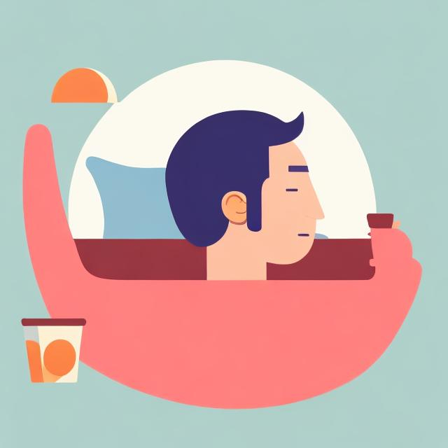 Prompt: An illustration of someone relaxing for a youtube profile picture