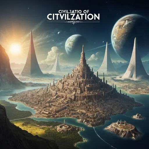 Prompt: Civilization of eternity