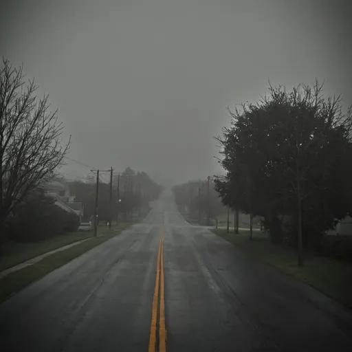 Prompt: Today is gloomy photography day, tomorrow dreary.