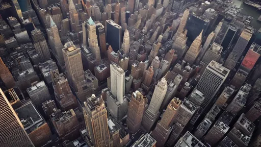 Prompt: A new york city. A bird's eye view.