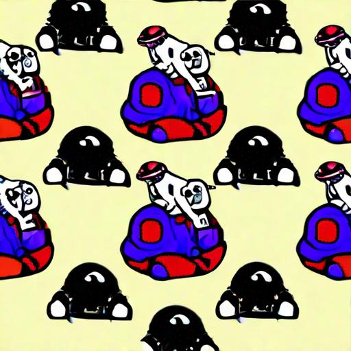 Prompt: 512x512 colored cartoon astronaut on the hill with gun
