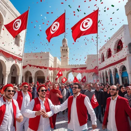 Prompt: Tunisia republic day 25th of July