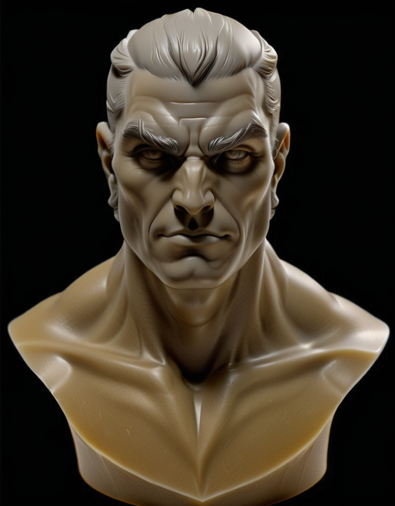 Prompt: 3D Printable Resin Miniature, detailed gaming piece, dynamic design, intricate features, solid gray resin, fantasy theme, ultra-detailed design, perfect for tabletop games, emphasizing textures and detailing, stylish contours, high-quality rendering, immersive atmosphere, captivating representation of gaming lore, suitable for advanced printing techniques.