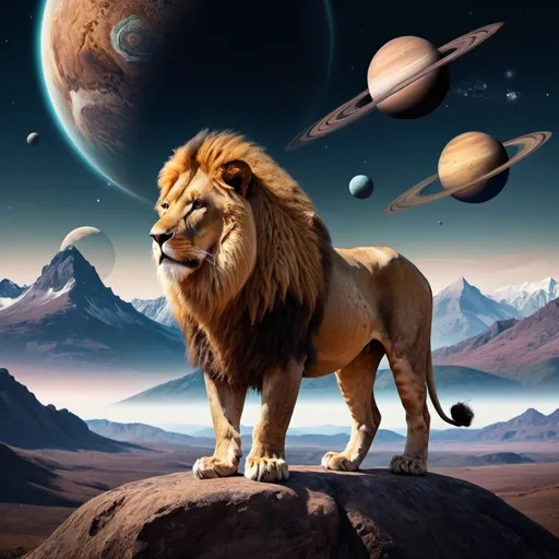 Prompt: Lion
Dreamy
Planets
Mountains 