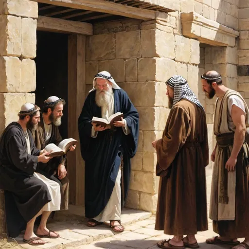 Prompt: Samaritans and Jews in bible times


