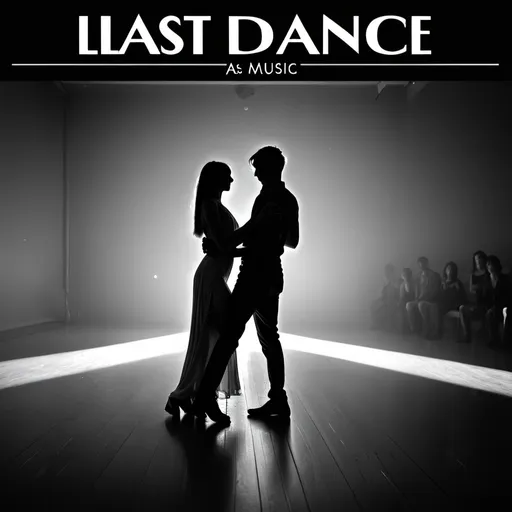 Prompt: Last dance as cover for music