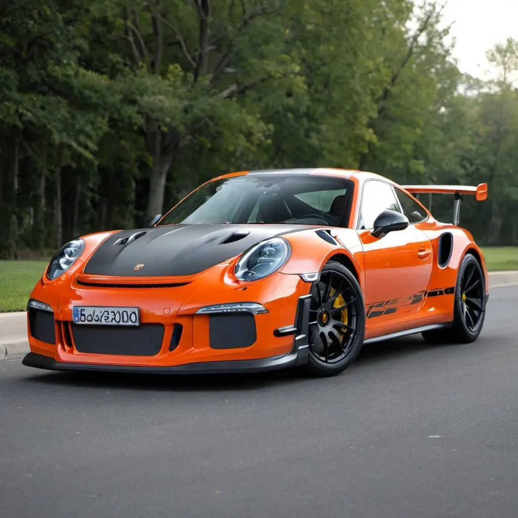 Prompt: a porsche gt3 rs
