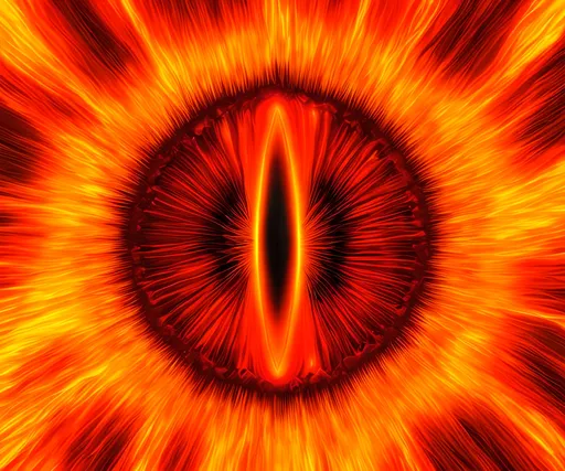 Prompt: Eye of Sauron, hyper detailed, lava, fire, infernal sharp focus, vibrant, hyper detailed, vibrant, vibrant colors, warm colors