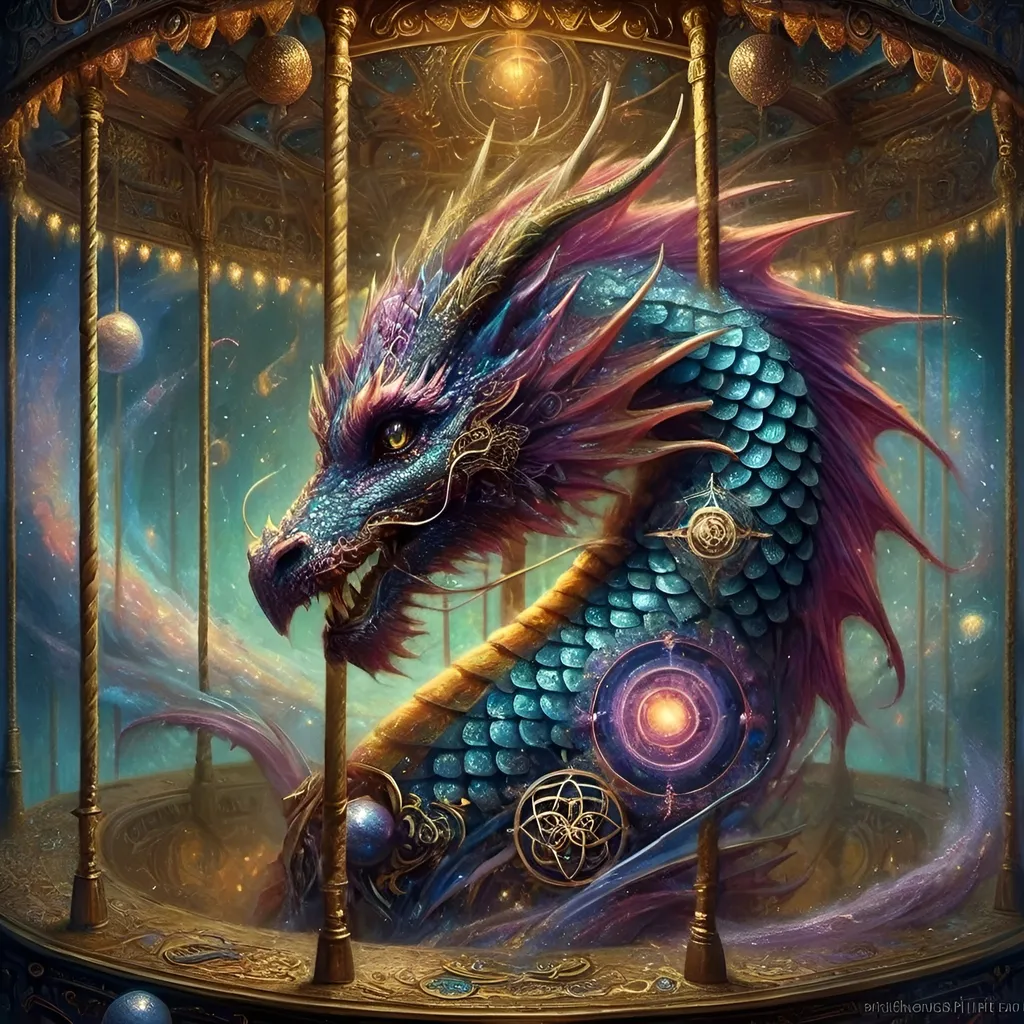 Prompt: (central content: dragon in a glowing cage), (radiant light emanating from within), (immersive fantasy atmosphere), (highly detailed painting), (vivid colors), (masterful brushwork), (dramatic contrasts), (inspired by Donato Giancola), ultra-detailed, captivating mythical scene, intricate scales, ethereal glow, (fantasy art)