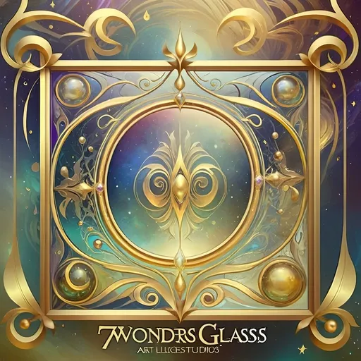 Prompt: (7 Wonders Art Glass Studio masterpiece), oil painting, (honoring Goddess Nuit), vibrant colors, enchanting atmosphere, Renaissance attire, surrealistic elements, Jack-in-the-Box emerging, creator of the universe, sewing the seeds of the universe, celestial motifs, planets depicted with intricate details, festive ambiance, high depth cinematic masterpiece, (cosmic theme) blending ancient and contemporary styles, (ultra-detailed).