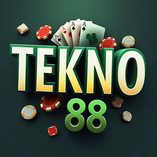 Prompt: "Create a modern, bold logo featuring the text 'TEKNO88' in a sleek, futuristic font. Apply a color gradient effect on 'TEKNO' that transitions from white at the top to green at the bottom. For '88', use a gradient that goes from dark yellow at the top to white at the bottom. Integrate subtle elements of online gambling such as playing cards, dice, or poker chips around the text, but keep the overall design clean and professional. Place the elements in a way that complements the logo without overpowering the text. Ensure the design conveys a sense of excitement and reliability, ideal for an online gambling platform