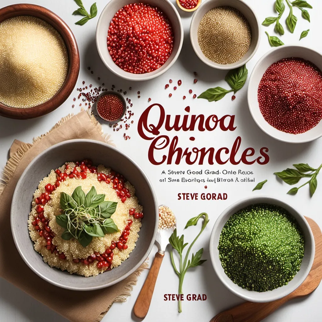 Prompt: quinoa chronicles book by Steve Gorad