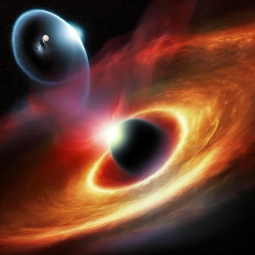 Prompt:  Black holes are the beginning of new universe's
