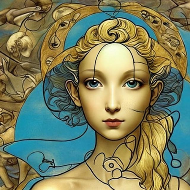 Prompt: How phi and the golden ratio work together to create the perfect human  beauty