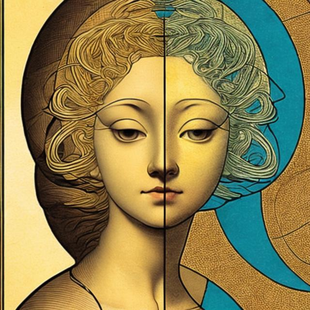 Prompt: How phi and the golden ratio work together to create the perfect human  beauty