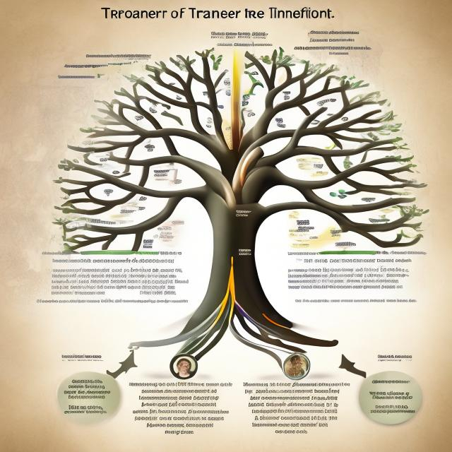 Prompt: Transfer of information, dna, tree of life 
Ancestry a tree of information 