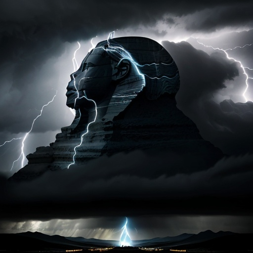 Prompt: "Tonight," the Sphinx announced, "you will face the fury of a true storm. You must harness its power without losing yourself to it."